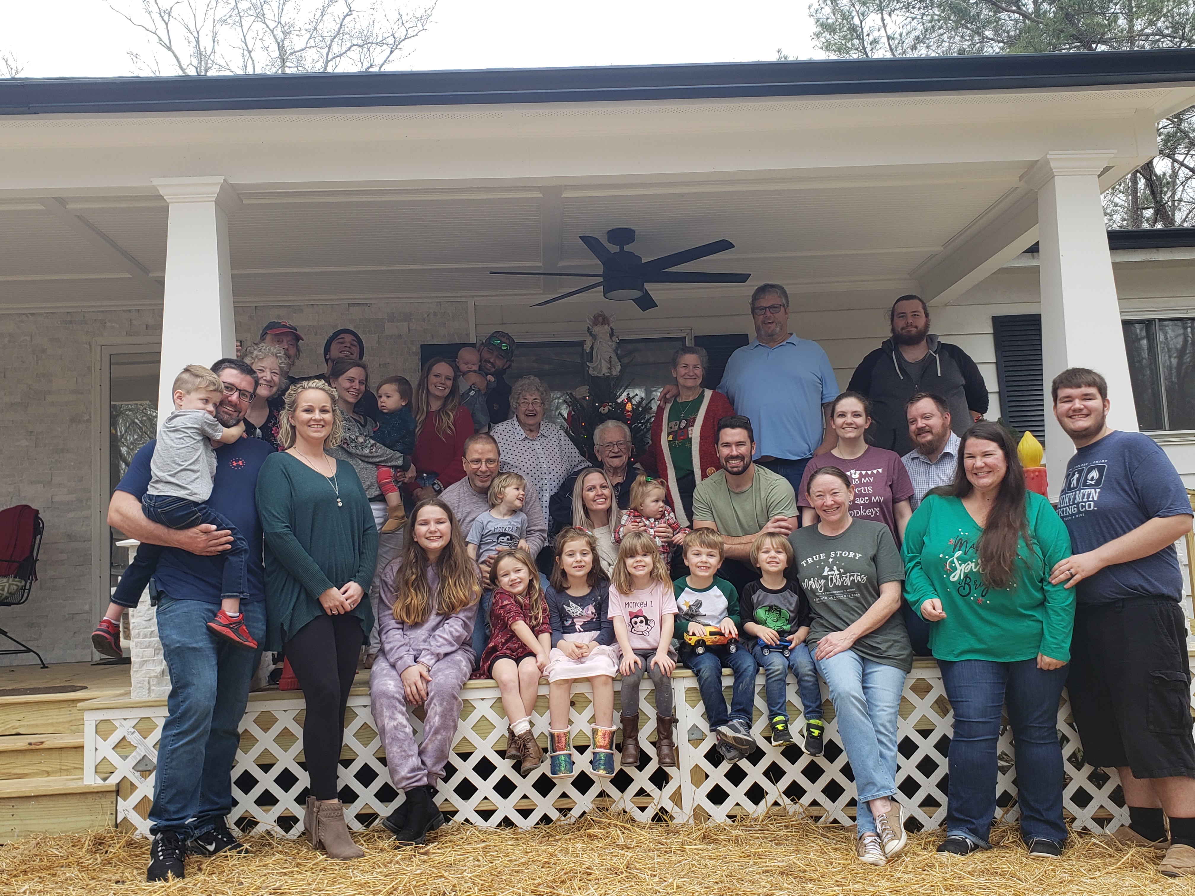 A family photo from around 2021-2022